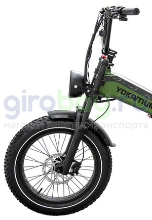 Электровелосипед Yokamura Apache (48V/20Ah) - Military Green фото 10