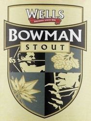 Пиво Wells Bowman Stout Пиво Wells Bowman Stout