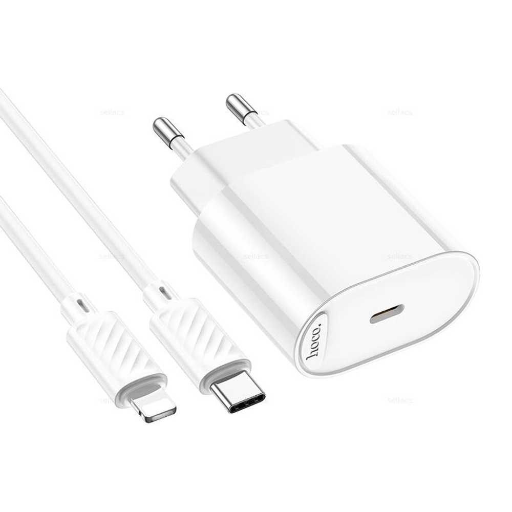 Зарядное устройство на Lightning Hoco C109A PD20W (white)