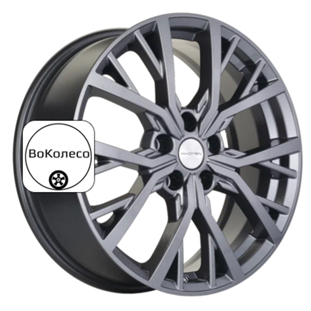 7x18/5x114,3 ET35 D60,1 KHW1806 (Changan/Geely/Lexus/Suzuki/Toyota) Gray Khomen Wheels