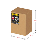 STAYER PRO-315, КГ, 3 x 1.5 мм2, 30 м, 3700 Вт, IP44, силовой удлинитель на стальной катушке (55077-30)