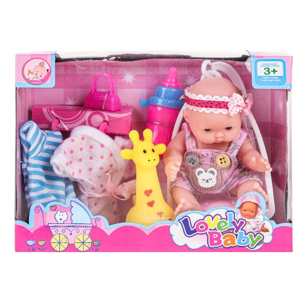 Пупс с аксесс., коробка YD341