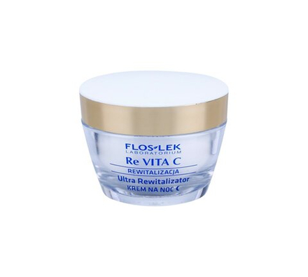 FlosLek Laboratorium Re Vita C 40+ - интенсивно восстанавливающий ночной крем /   50  ml  / GTIN 5905043000534