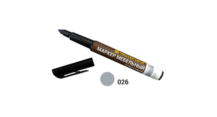 Маркер мебельный спиртовой, Серый