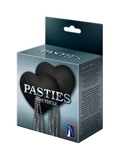 Пестис с кисточкой стразы 510403, Чёрный