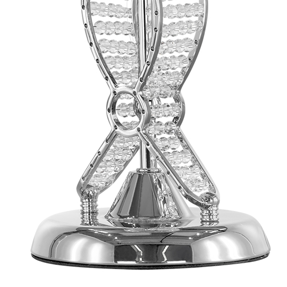 705914 Настольная лампа RICCIO 1х40W E14 ХРОМ