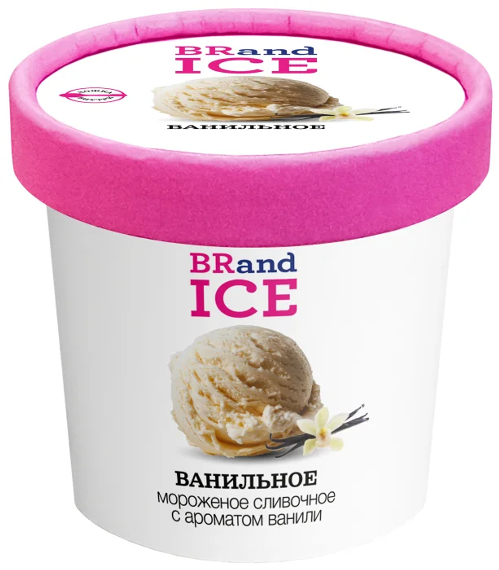 Мороженое BRandICE сливочное ванильное 60г