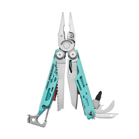 Мультитул-инструмент Leatherman Мод. SIGNAL AQUA (чехол: нейлон BLACK L)