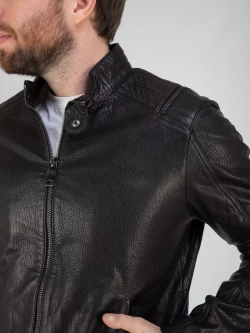 Куртка весна кожаная натуральная