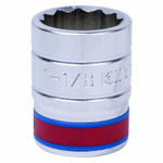 KING TONY (633036S) Головка торцевая стандартная двенадцатигранная 3/4", дюймовая 1-1/8"