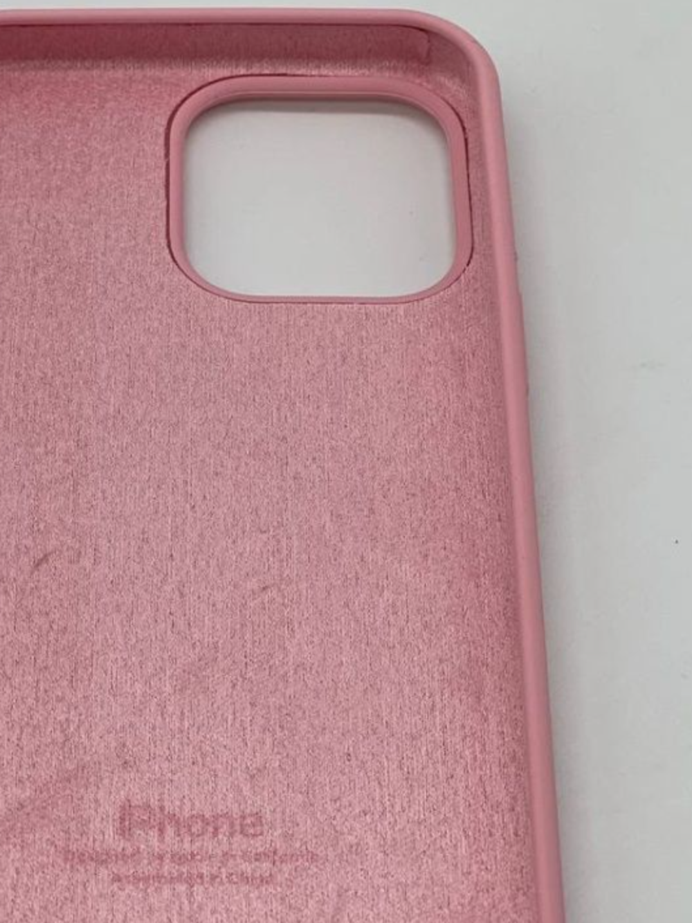 Накладка iPhone 14 Pro силикон розовый