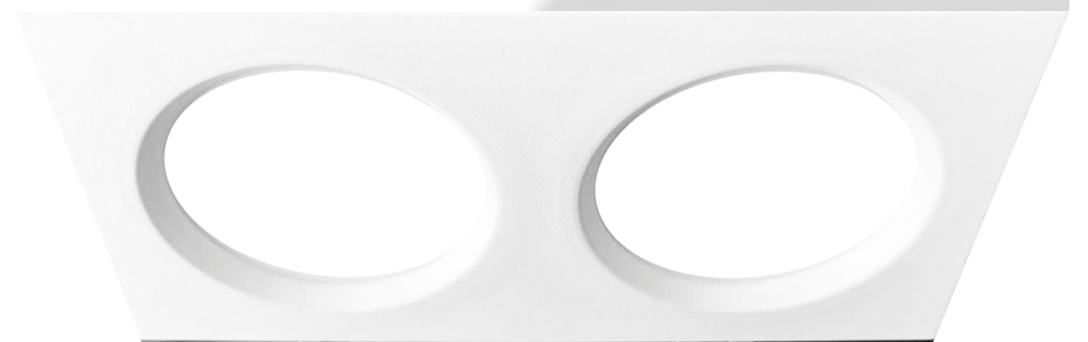 LED панель PRACTIC DUO белая, 18W, 4200К, 1360Лм, 220*120/90*40 мм, 20 шт/кор
