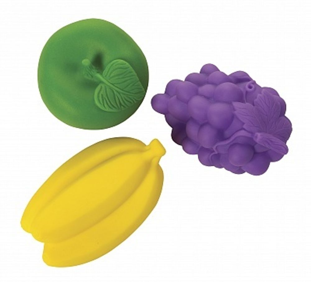 Набор фруктов №1: банан, виноград, яблоко