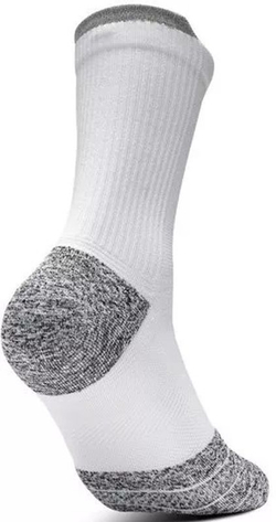 Теннисные носки Under Armour Unisex ArmourDry™ Run Cushion Mid-Crew Socks 1P - белый