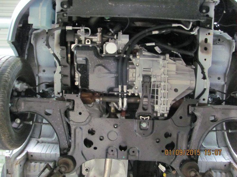 Защита картера и КПП Sheriff для Ford Transit 2013- арт.08.2352 V1