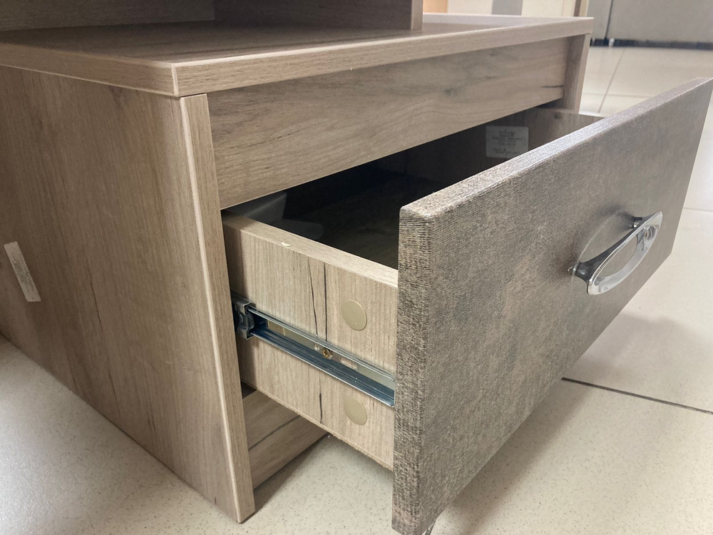 Стол журн Дакота серый крафт/тиз серый