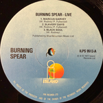 Burning Spear ‎– Live (Англия 1977г.) Т