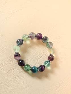 Браслет из флюорита "Радуга ясности"