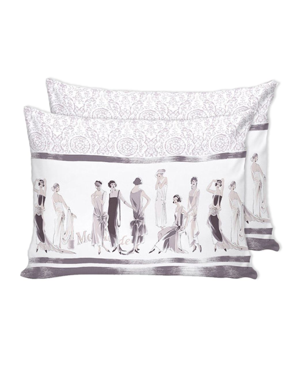 Наволочка комплект 2шт Сказка "Подиум" 40х60 см, перкаль