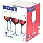 Набор бокалов для вина 4шт 550мл «Аллегресс» L1403