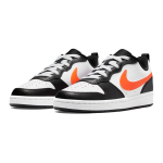 Кроссовки Nike Court Borough Low 2 GS White Black Orange