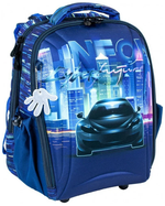 Ранец BelMil 338-82 Sturdy Boy Night City Sp 38х35х19см 800гр., анатамическая спинка