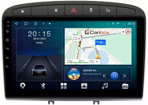 Магнитола для Peugeot 308 2007-2014, 408 2012-2022 - CanBox 9120 Android 10, SIM-слот