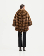 Шуба из меха соболя