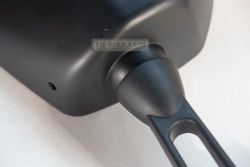 Mirror set, alu, 10mm mount, superlight, Scarlet