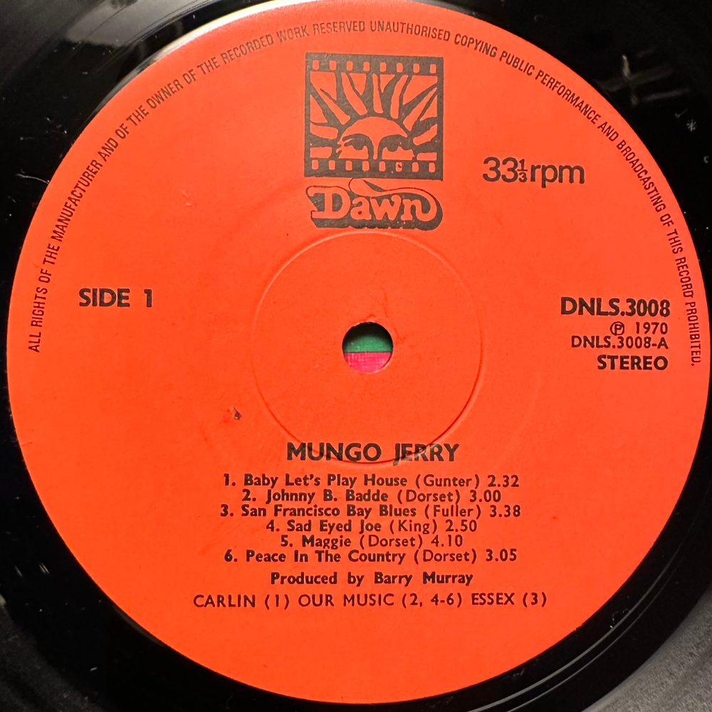 Mungo Jerry- Mungo Jerry (Англия 1979г.)