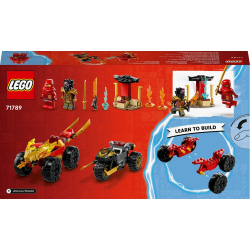 LEGO Ninjago - Автомобильно-мото битва между Каем и Гонкой 71789 / артикул   71789  / GTIN 5702017413044
