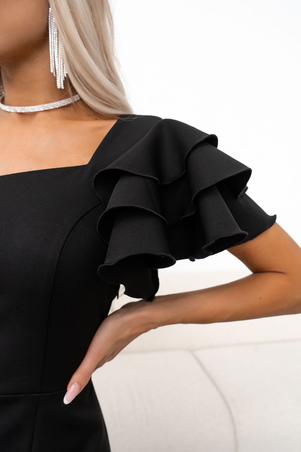 Платье Рафаэлла (черный) Р11-1238 Nikol