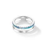 Кольцо Coeur de Lion Blue-Silver 0136/40-0717 58