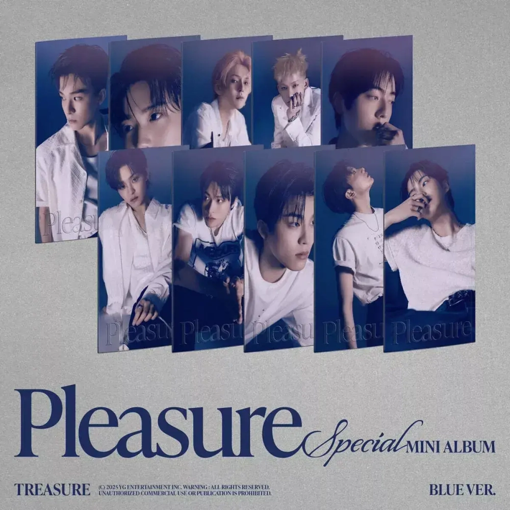Альбом TREASURE - PLEASURE [Blue ver.] (Джэхёк)