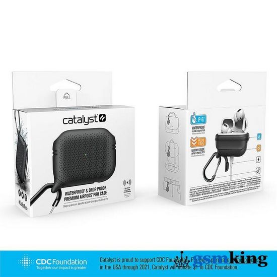 Catalyst Waterproof Case for AirPods 3 Premium Edition Stealth Black (Чёрный)