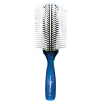 Щетка для укладки 9 рядов с синей ручкой Vess Blow Brush Blue С-150