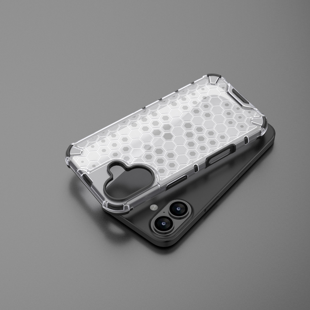 Прозрачный чехол Honeycomb Case для iPhone 17