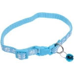 Ошейник с колокольчиком 1*19-32см «Zoo City-Лапки» микс цветов (минивложение 12шт)✦