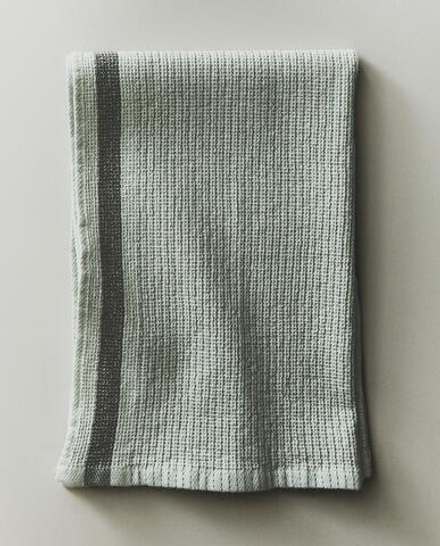 Zara Home кухонное полотенце из хлопка, узор в полоску, 70 50 см · 7288/026