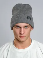 Шапка Hardlunch Beanie classic темный меланж