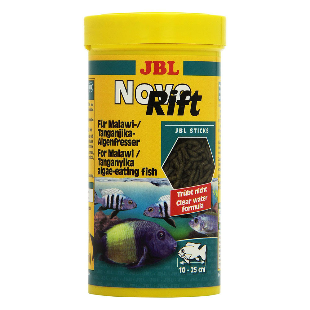 JBL NovoRift - корм для травоядных цихлид (палочки)