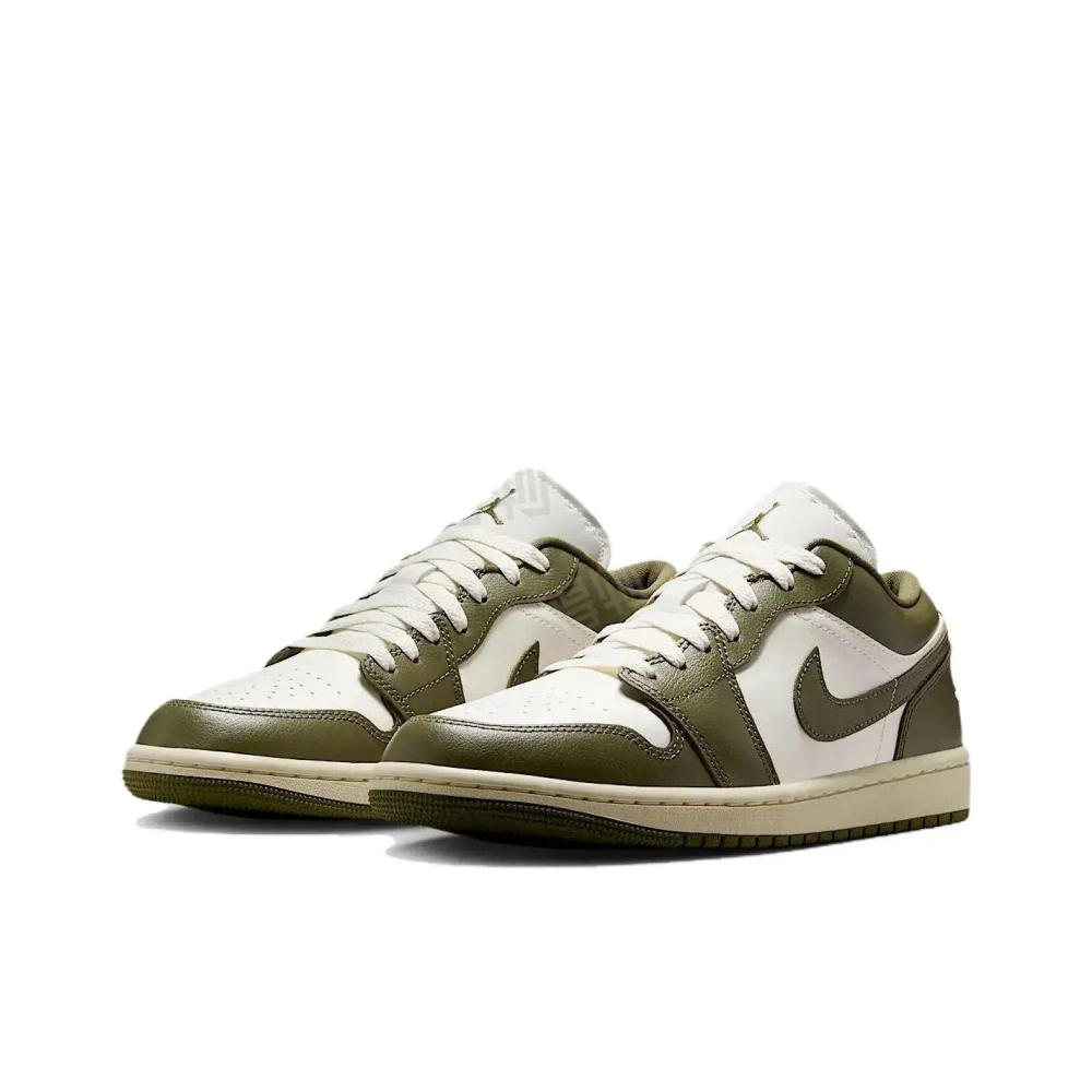 Женские кроссовки Air Jordan 1 Low 'Medium Olive' DC0774-122