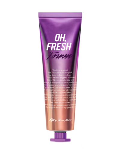 [Kiss by Rosemine] Крем для рук ЦВЕТОЧНЫЙ АРОМАТ ИРИСА Fragrance Hand Cream - Oh, Fresh Forever, 30мл