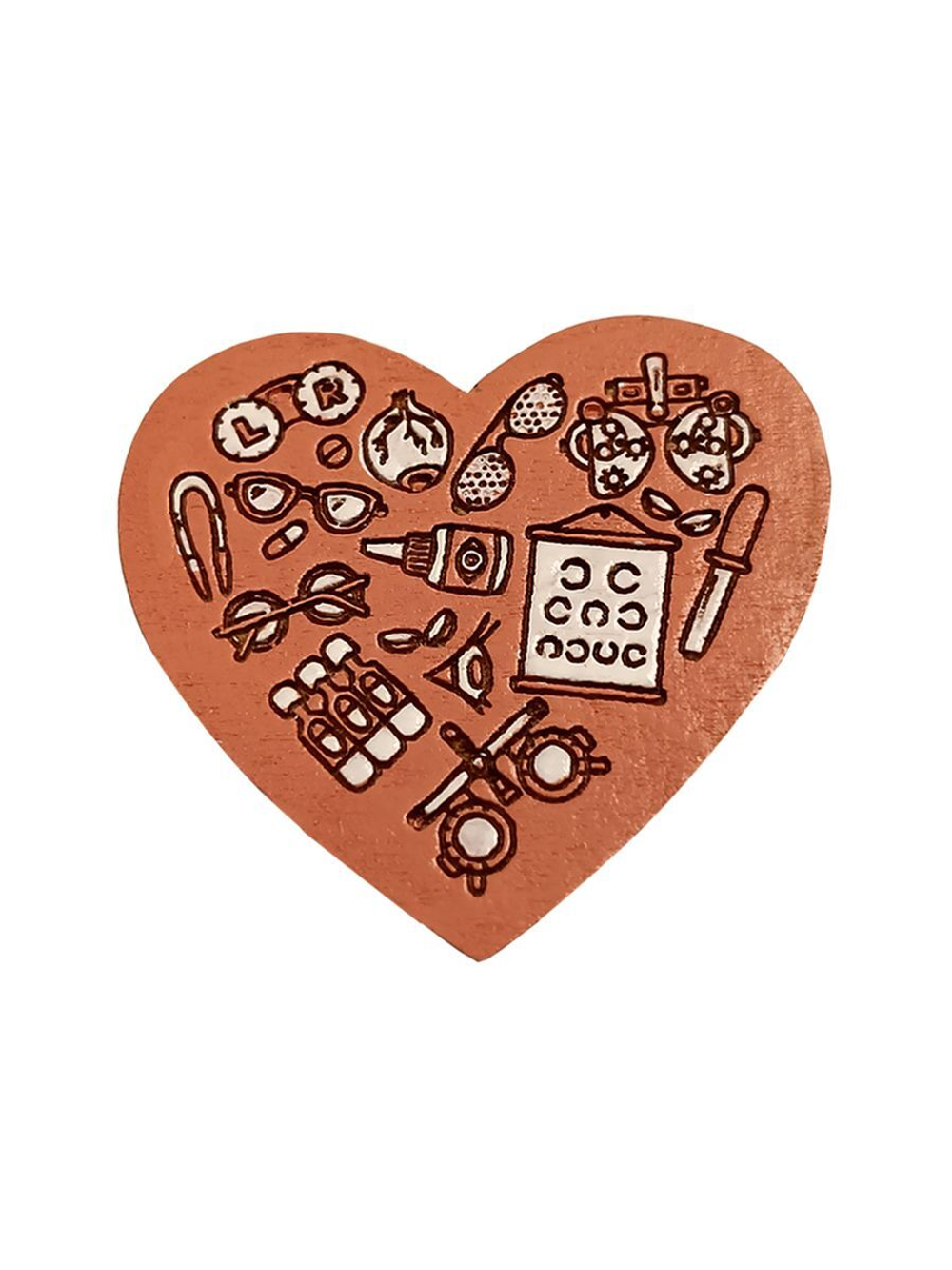 Значок AUGUST WOOD AW_M10 "Сосуд Гигеи"