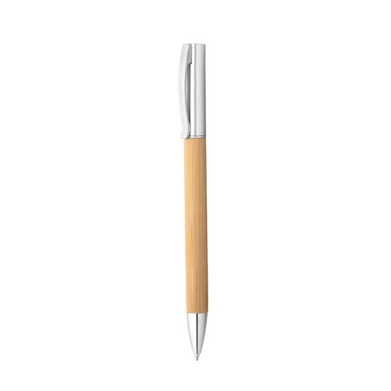 BEAL. Шариковая ручка из бамбука и ABS с поворотным механизмом