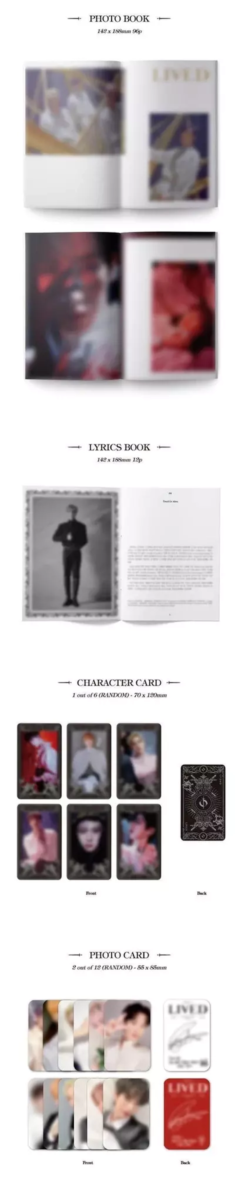 Альбом ONEUS - 4th Mini Album Lived