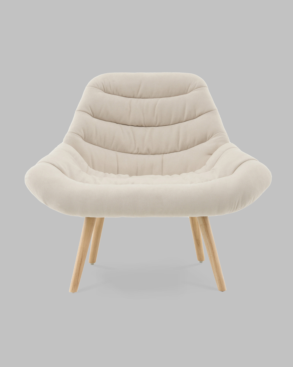 Кресло Олби Страйпс белый