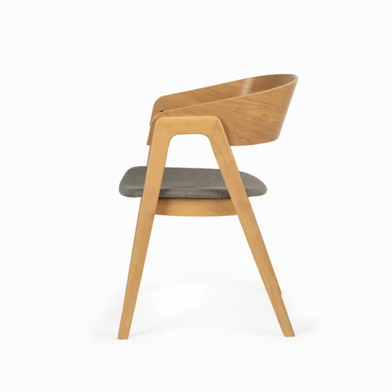 Стул Prerogative, ясень, серое сиденье