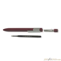 Шариковая ручка Moleskine Classic Click  1мм бордовый блистер (EW41BF710)