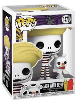 Фигурка Funko POP! Disney TNBC Jack with Zero (Beach) (1470) 80598